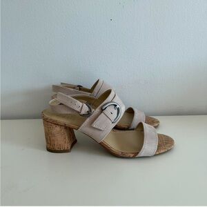 Nude Buckle Heel